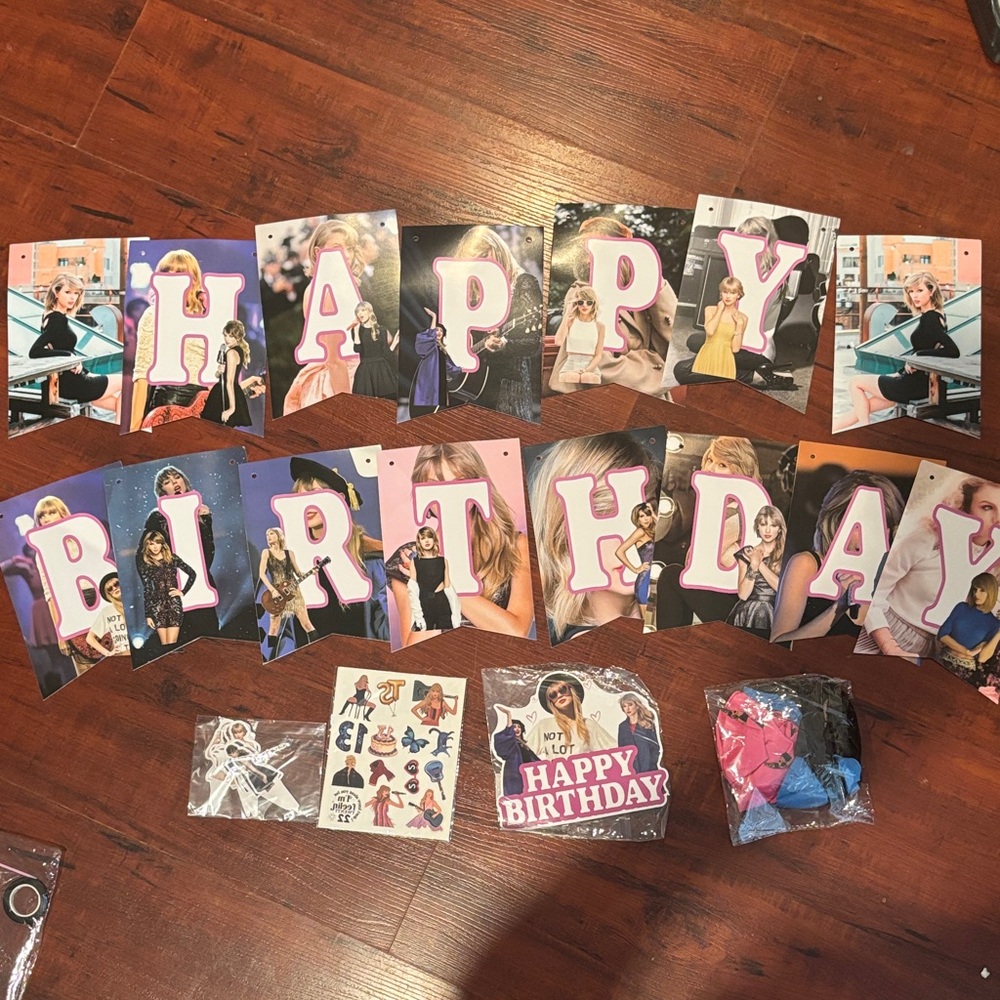 Taylor Swift birthday party Package